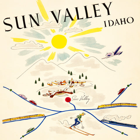 Union Pacific Sun Valley Poster | Mini
