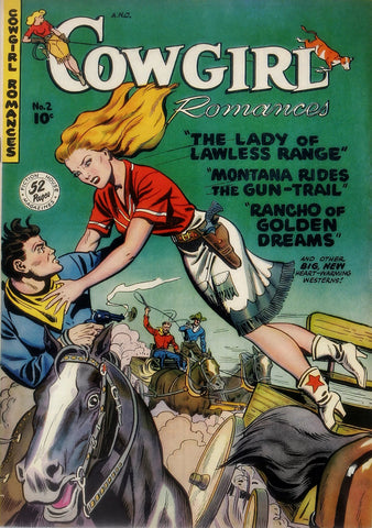 Cowgirl Romances | Green | Rectangle