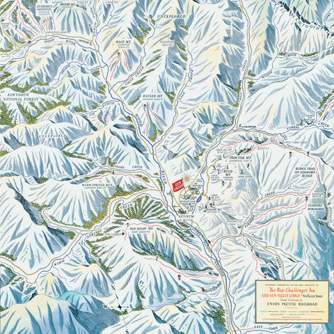 Sun Valley Challenger Inn Map | Mini