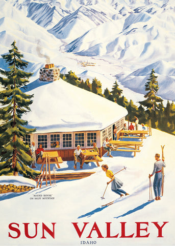 Sun Valley Roundhouse | Tissue Paper