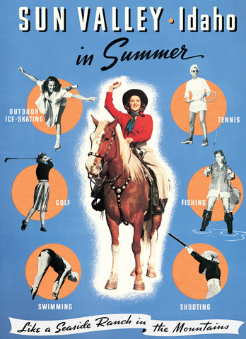 Sun Valley Idaho in Summer | Tissue Paper