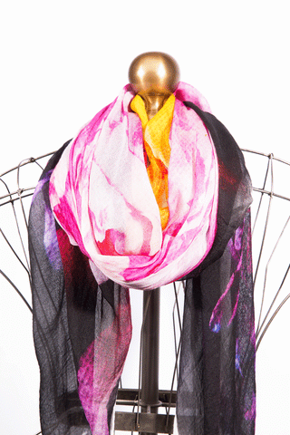 Magenta Peonies | Square