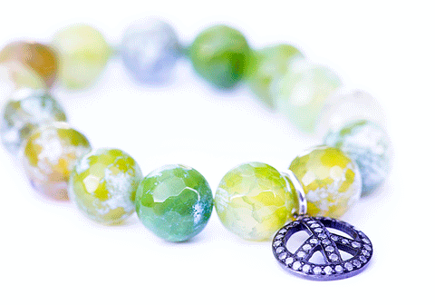Marble Green |  Peace | Charm