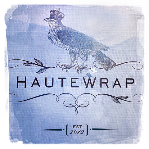 Haute Wrap Blue | Square