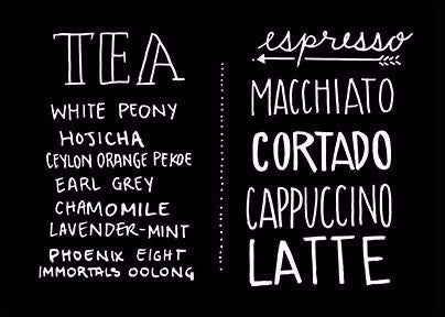 Tea Coffee | Rectangle