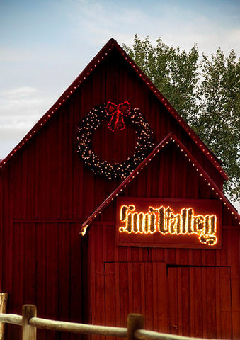 Sun Valley Barn with Tree