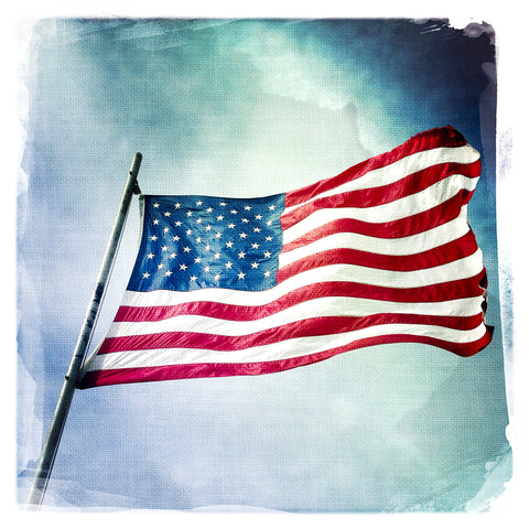 U. S. A. Flag | Square